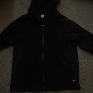 Comfy black zip up